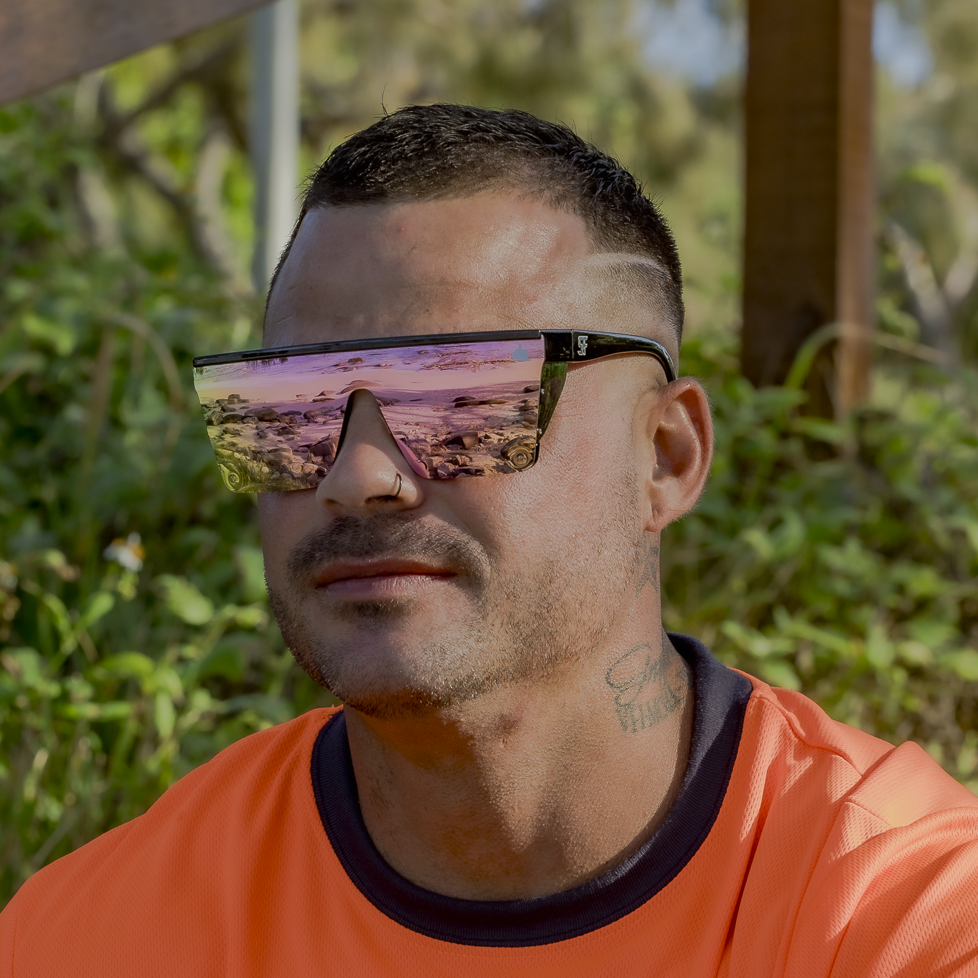 Mens Safety Glasses Front View As/Nz1337.1 Certified