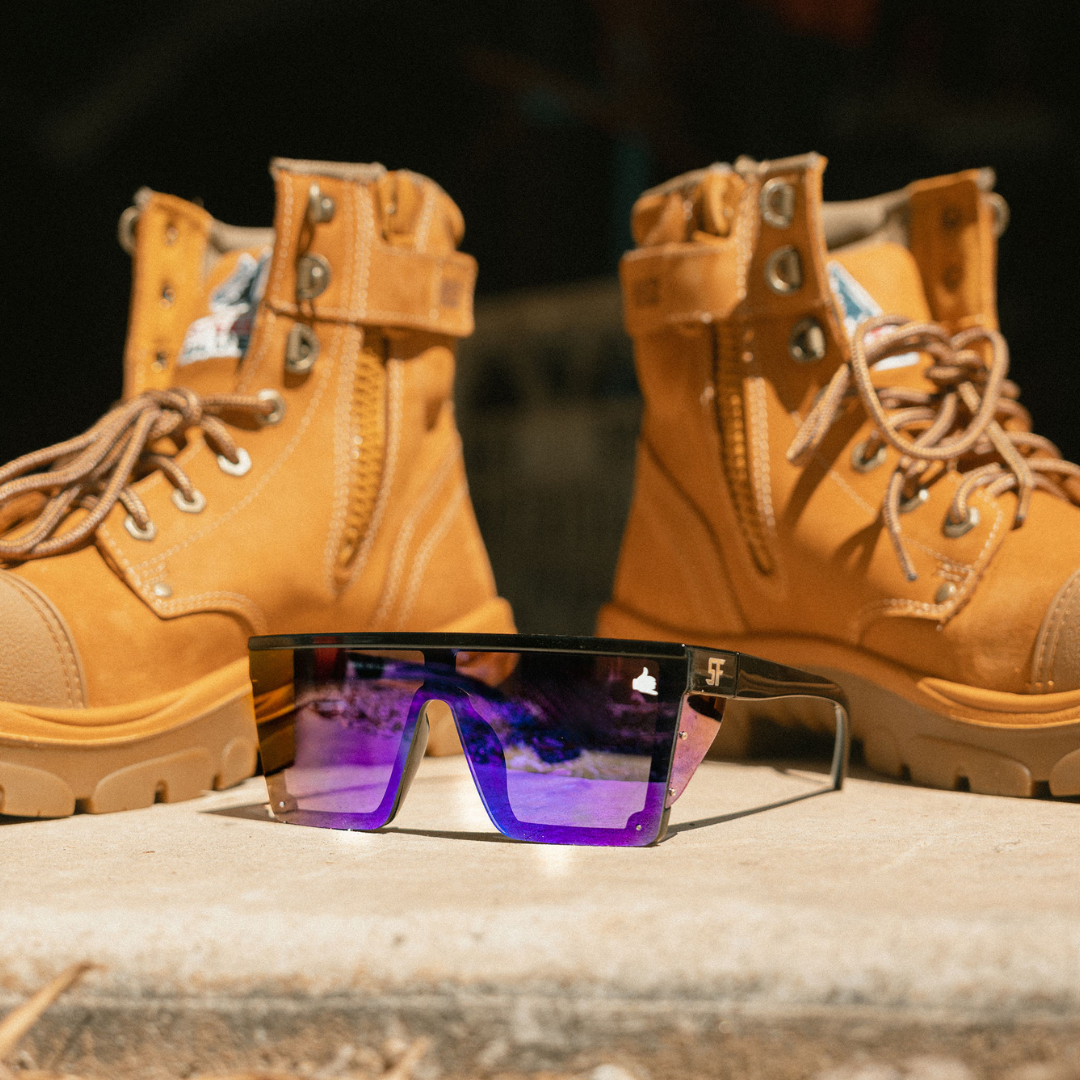 Valhalla Safety Glasses - Purple