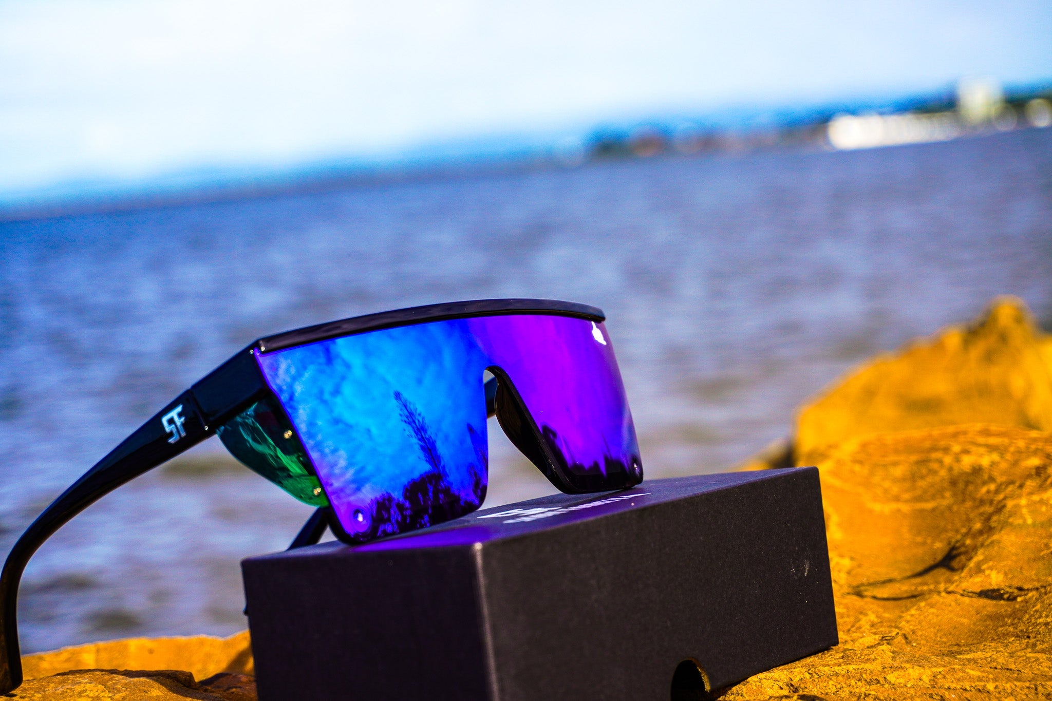 Valhalla Safety Glasses  Side View- Green - Stay Fancy