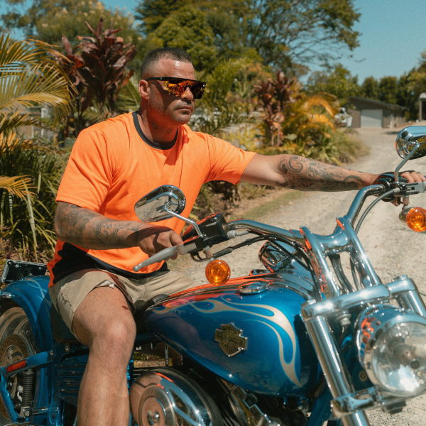 Valhalla Safety Glasses - Orange