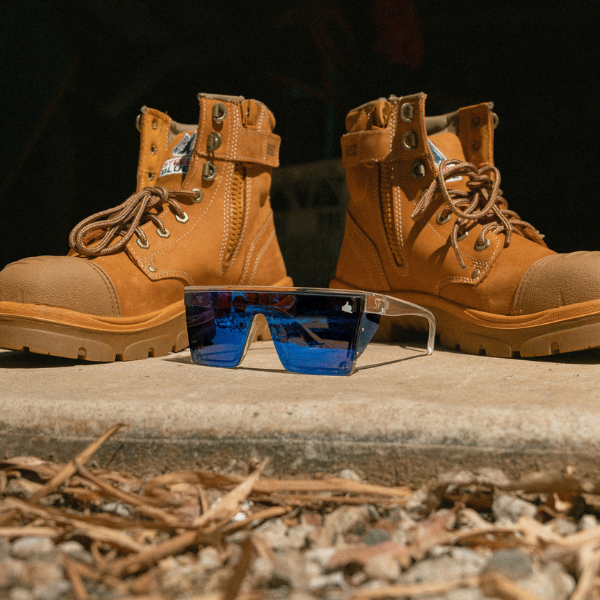 New Releases Valhalla Safety Glasses- Clear Frame Ice Lens