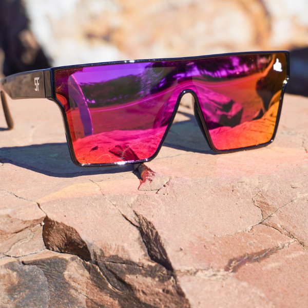 Sea Breeze - Purple Polarised Lens -  Side View Stay Fancy 